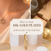 18K Gold Plated Jewellery for Parties