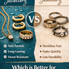 Waterproof Jewellery vs Imitation Jewellery: Which One Is Better for Everyday Wear?