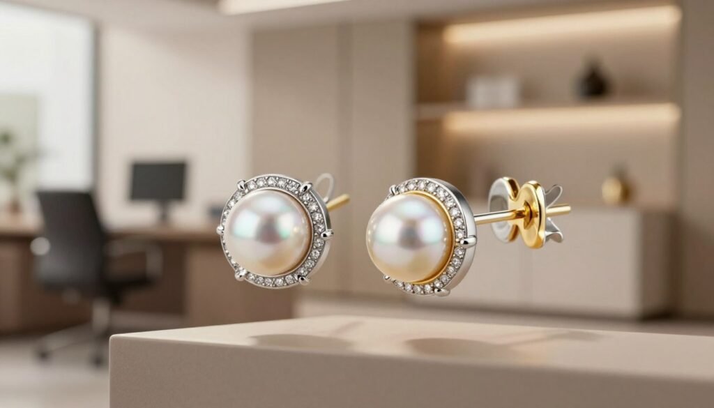 Essential stud earrings for professional polish